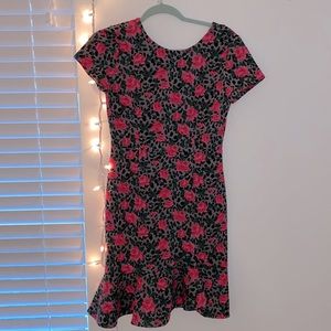Betsey Johnson Dress Cheetah Print Size 4